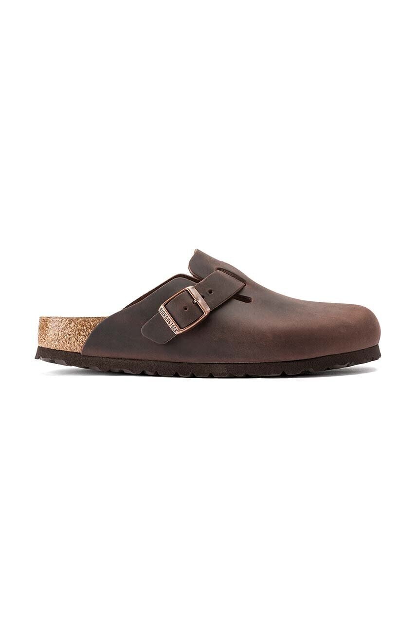 Kožené šľapky Birkenstock Boston