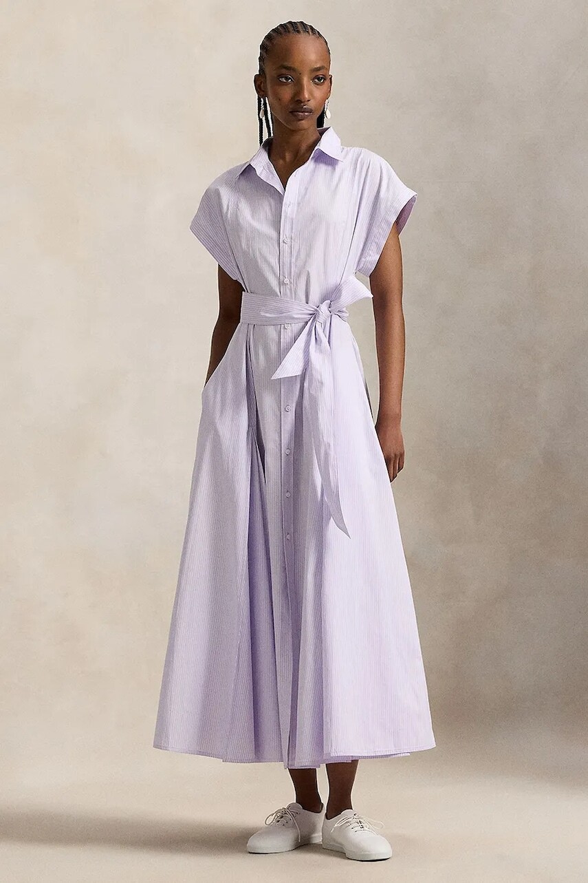 Bavlnené šaty Polo Ralph Lauren