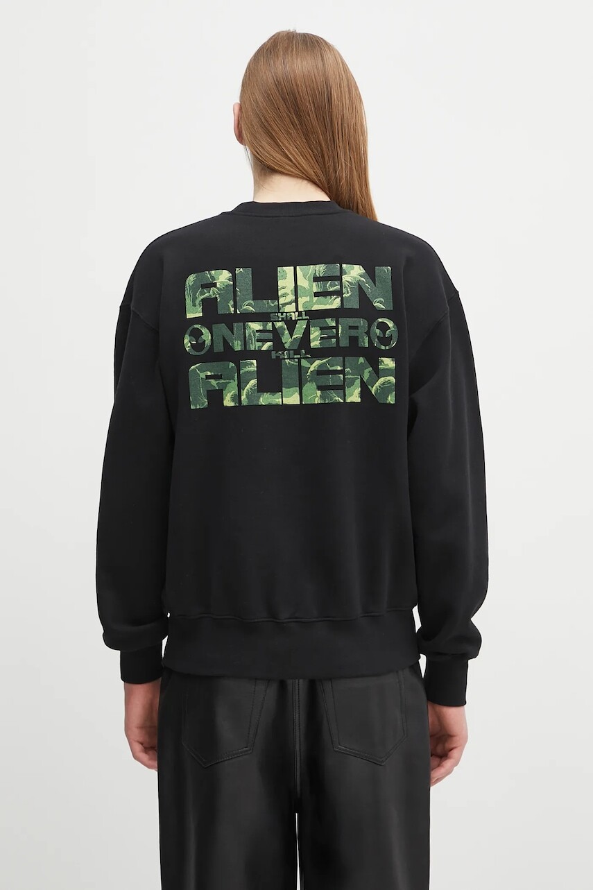Bavlnená mikina No Problemo Alien Shall Not Sweatshirt