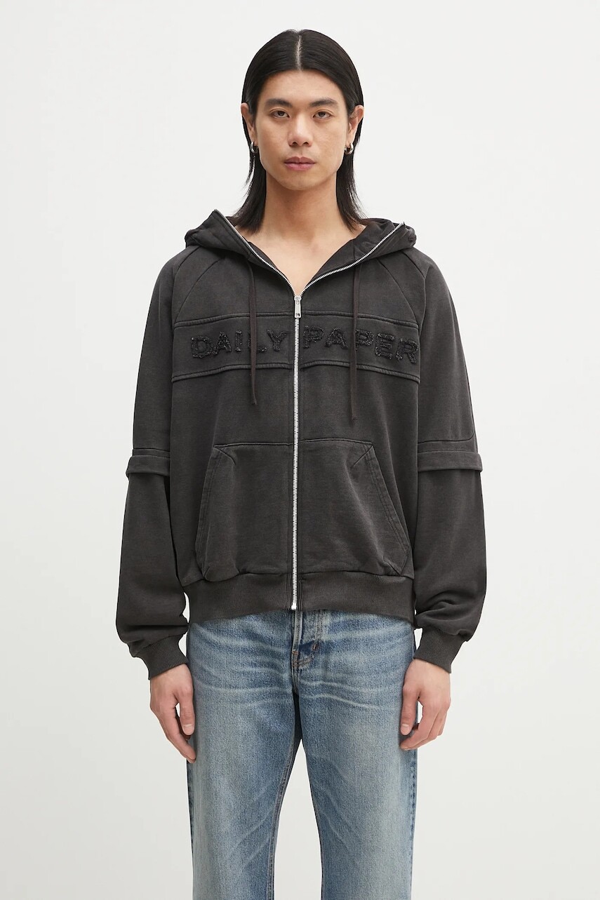 Bavlnená mikina Daily Paper Garment Wash Jacket