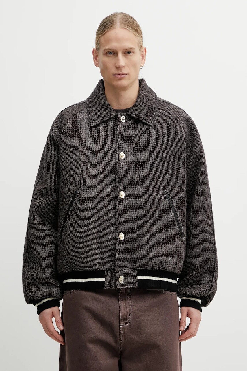 Vlnená bunda Wales Bonner Homecoming Varsity Jacket