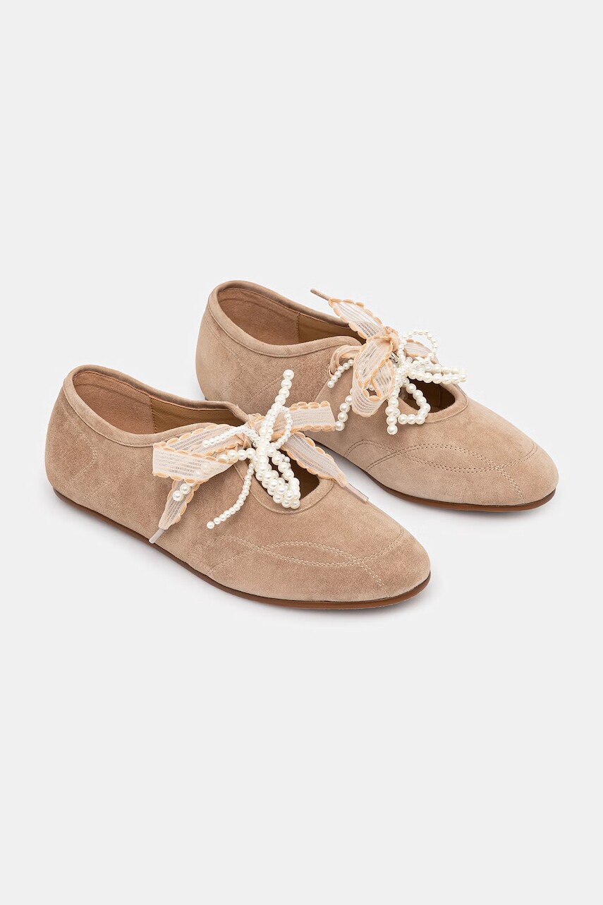 Semišové baleríny Answear.LAB