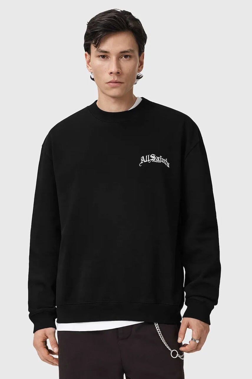 Bavlnená mikina AllSaints DESCENT