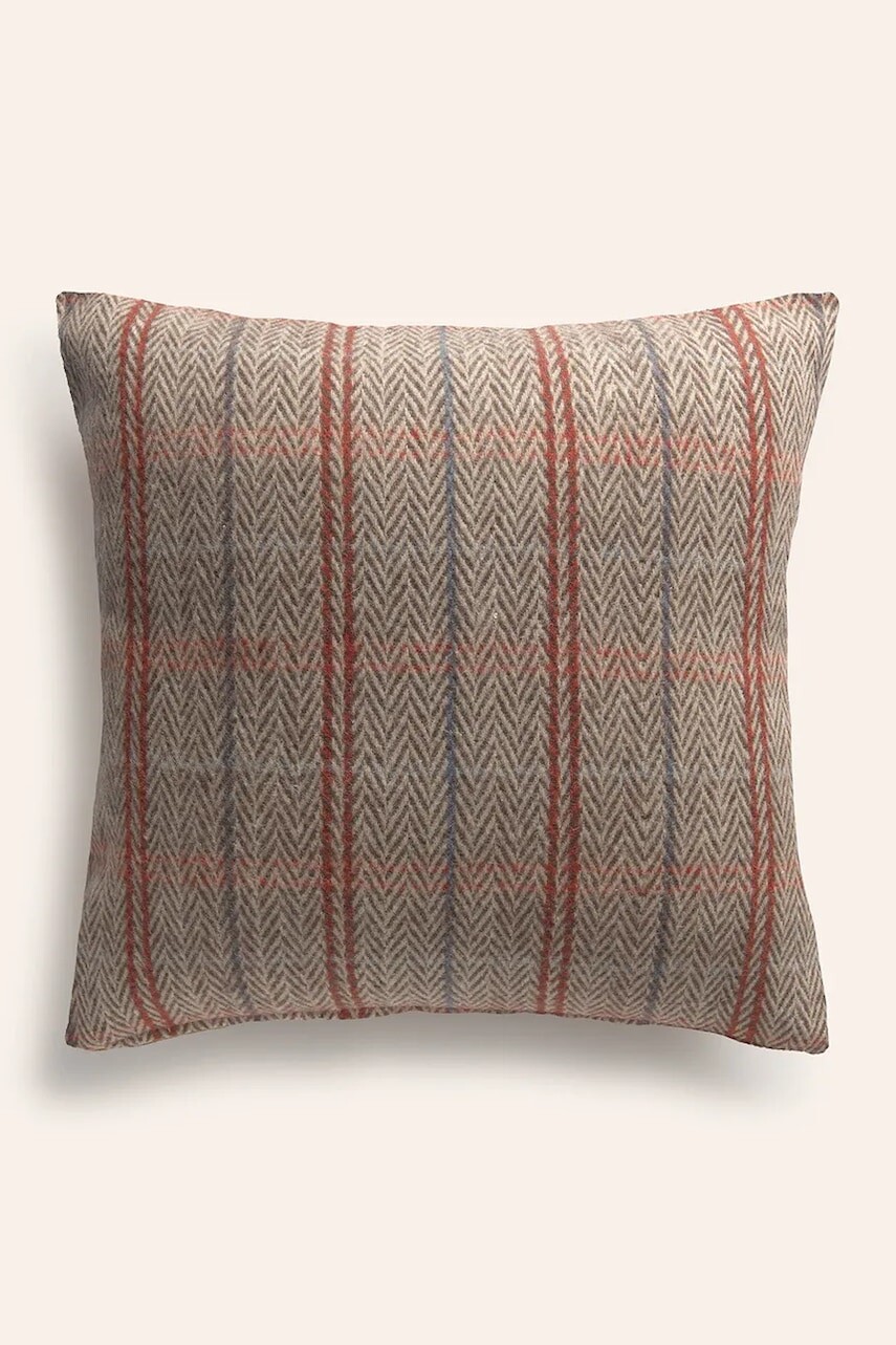 Dekoratívna obliečka na vankúš s prímesou vlny Calma House Montana 45 x 45 cm