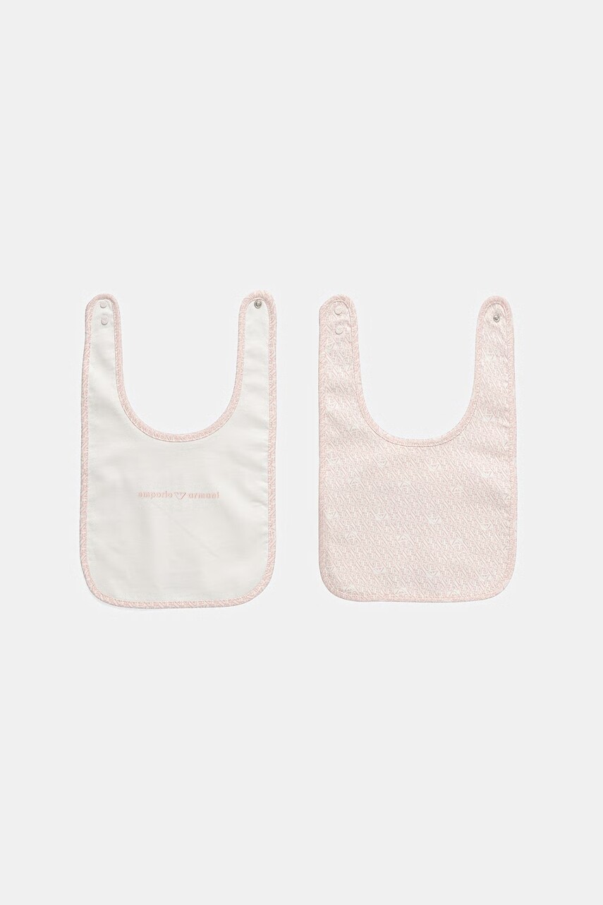 Obojstranný detský podbradník Emporio Armani 2-pak