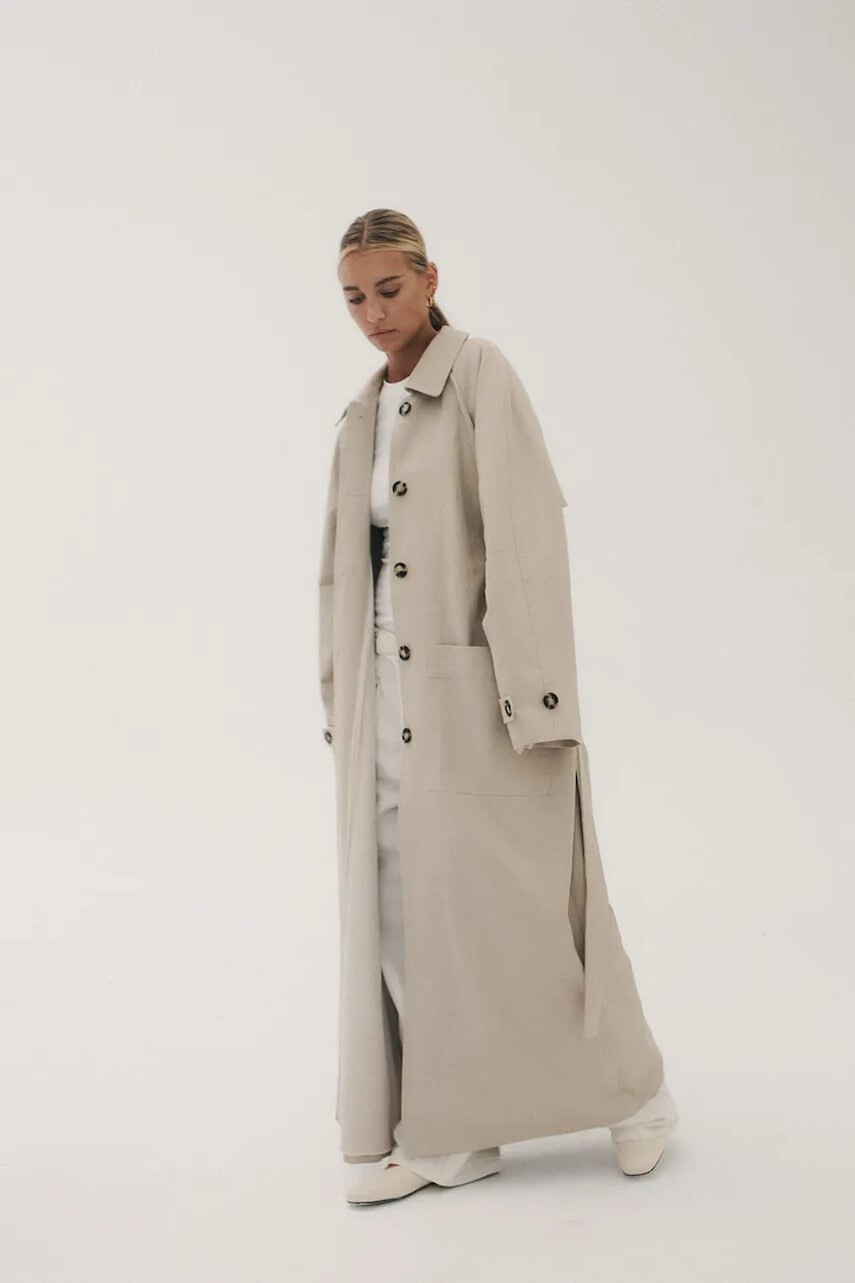 Bavlnený trenčkot MUUV. BOUFF