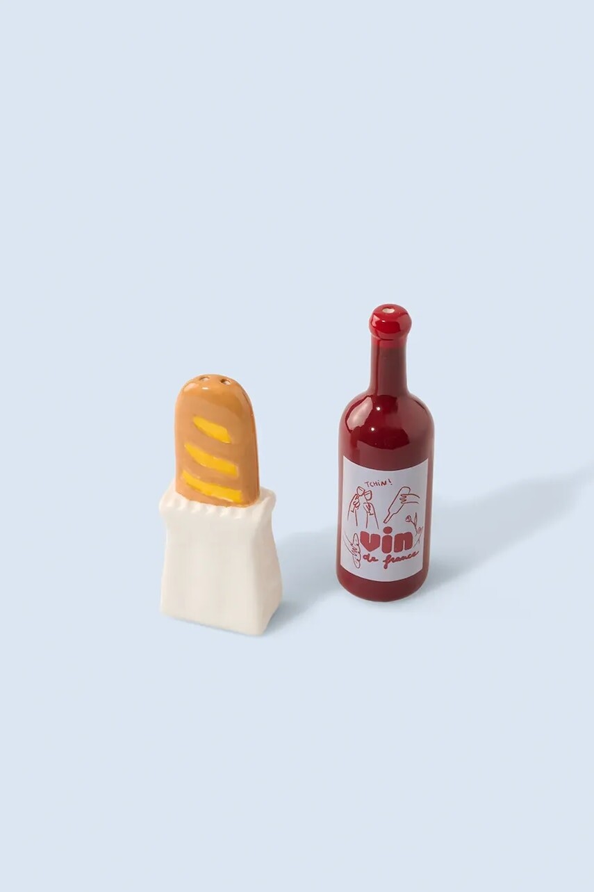 Soľnička a korenička Fluid Market Baguette 8 x 2,5 x 2,5 cm