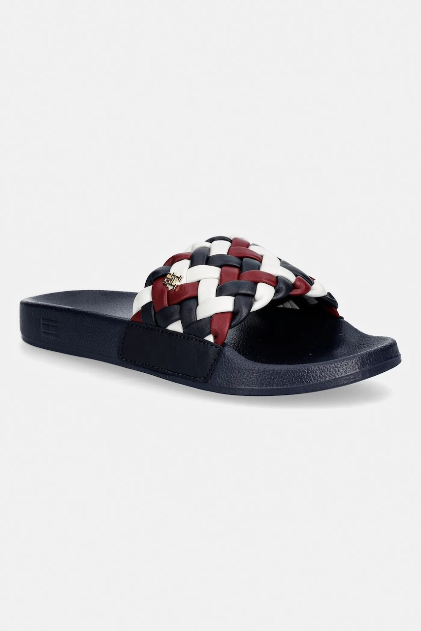 Šľapky Tommy Hilfiger TH CORNROW POOL SLIDE