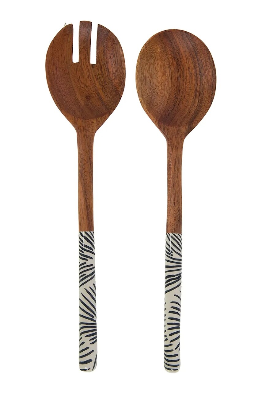 Šalátové lyžice home & lifestyle 30 cm 2-pak