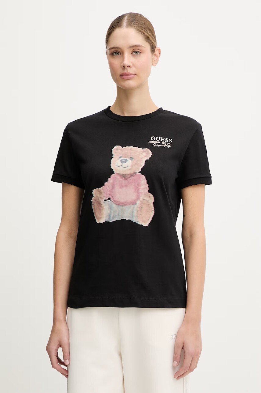 Bavlnené tričko Guess CARLA