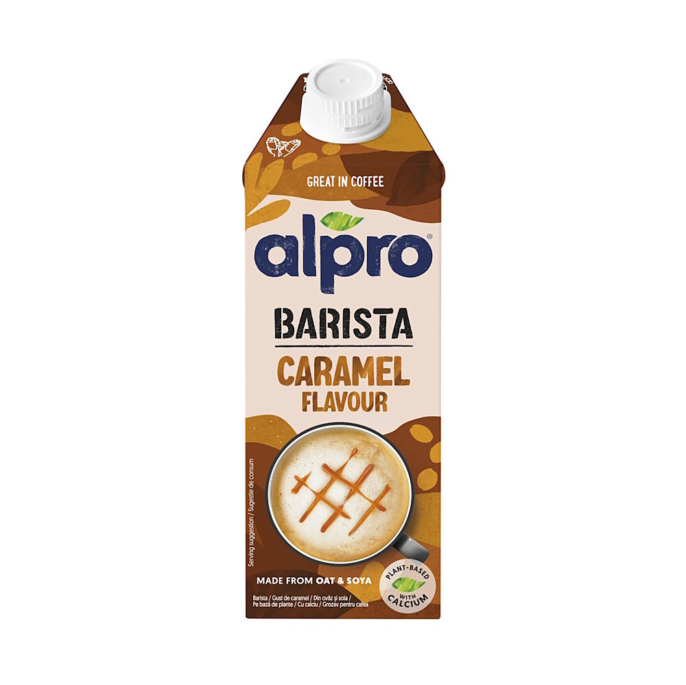 ALPRO Barista ovsený sójový nápoj s karamelovou príchuťou 750 ml