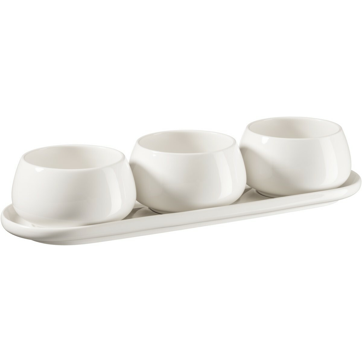 Mäser Servírovacia sada misiek s podtáckami, 4 ksTAYA