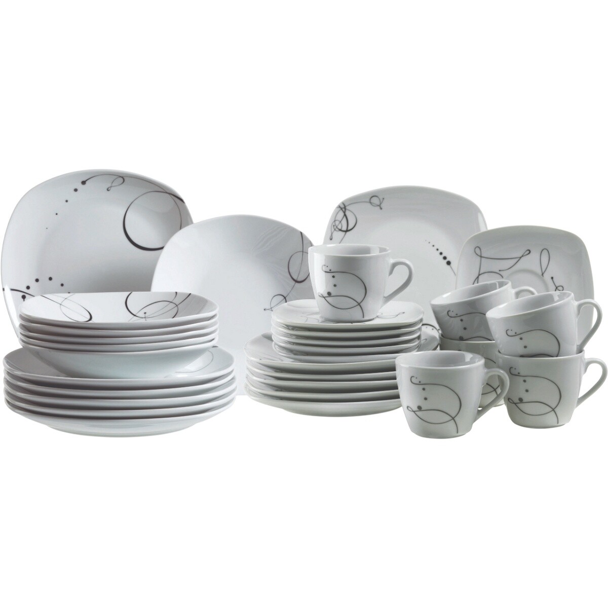 30-dielna súprava riadu CHANSON od Mäser