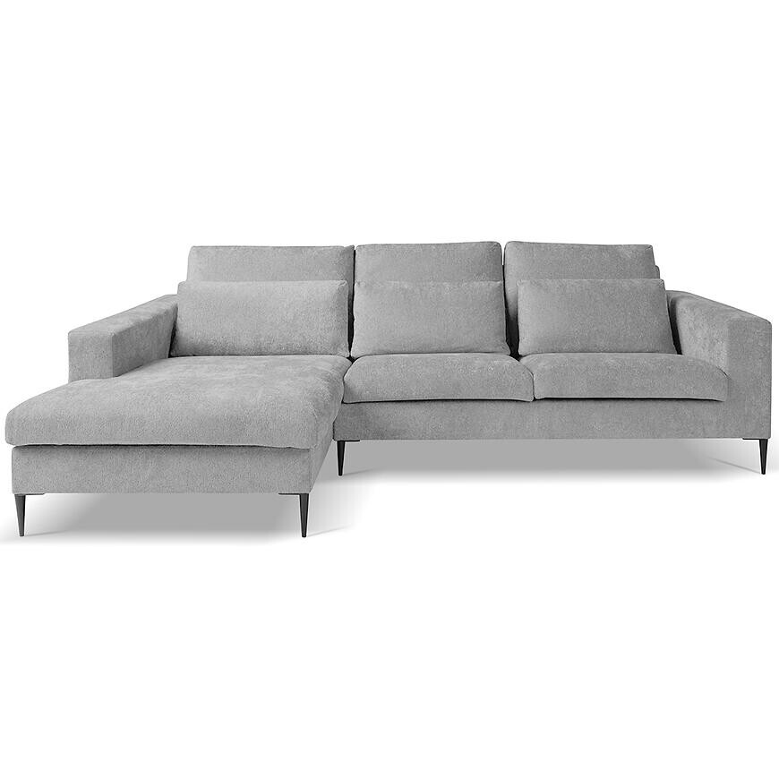 Rohová sedacia súprava Roma Mini Sereno 693 svetlé sivý L