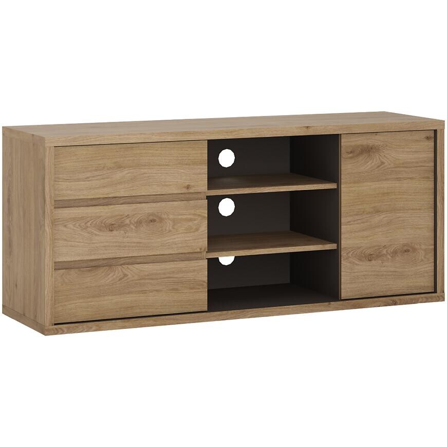 TV stolík Shetland Typ 51 1d-3s Dub Shetland/Šedá