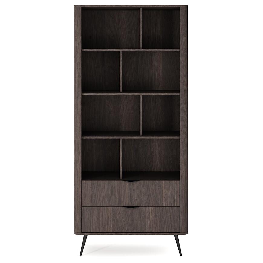 Regál 2s Veris A dub dunin/černá