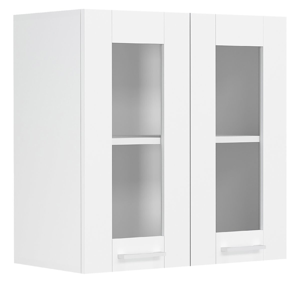 VCM Nástenná skrinka zo skla 80 cm 