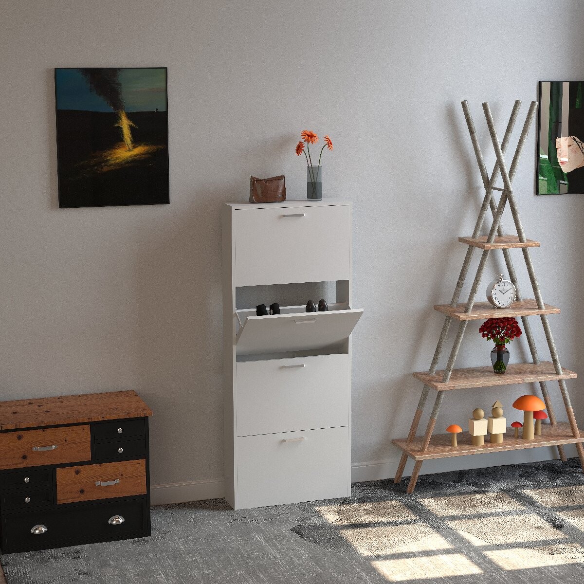 Regál na topánky VCM 