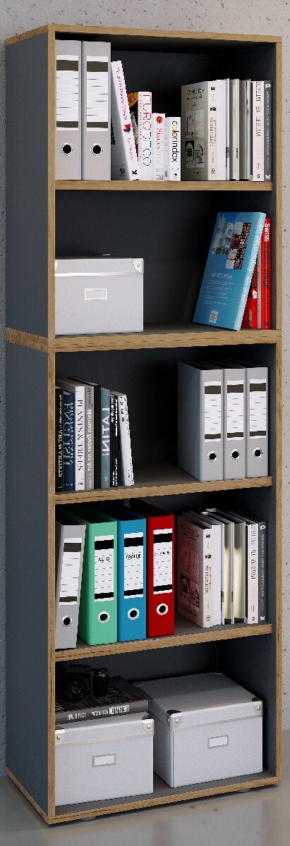 VCM 5-dielny kancelársky regál 