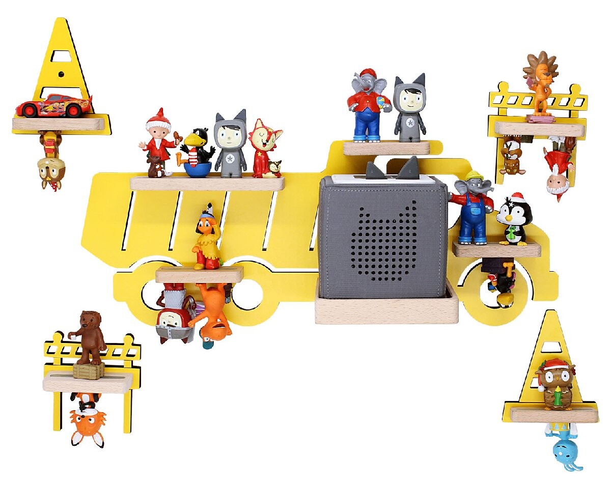 Boarti Tonie police - stavebná súprava, žltá