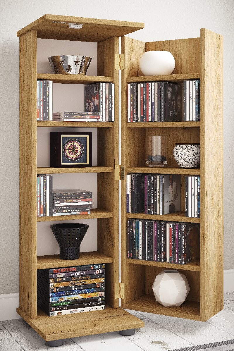 Polička na CD/DVD VCM 