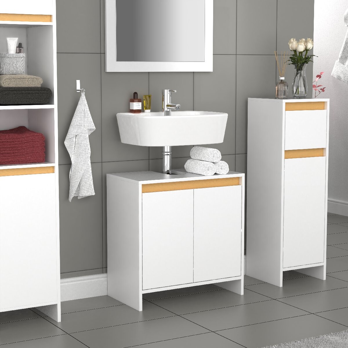 VCM Skrinka pod umývadlo 