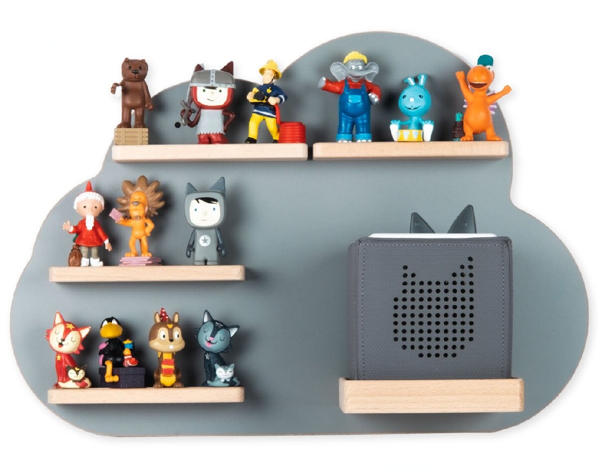 Regál Boarti Tonie - Cloud L, sivý