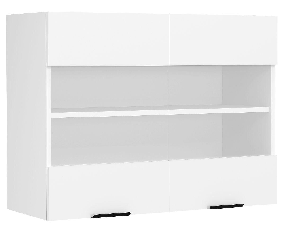 VCM Nástenná skrinka zo skla 80 cm 