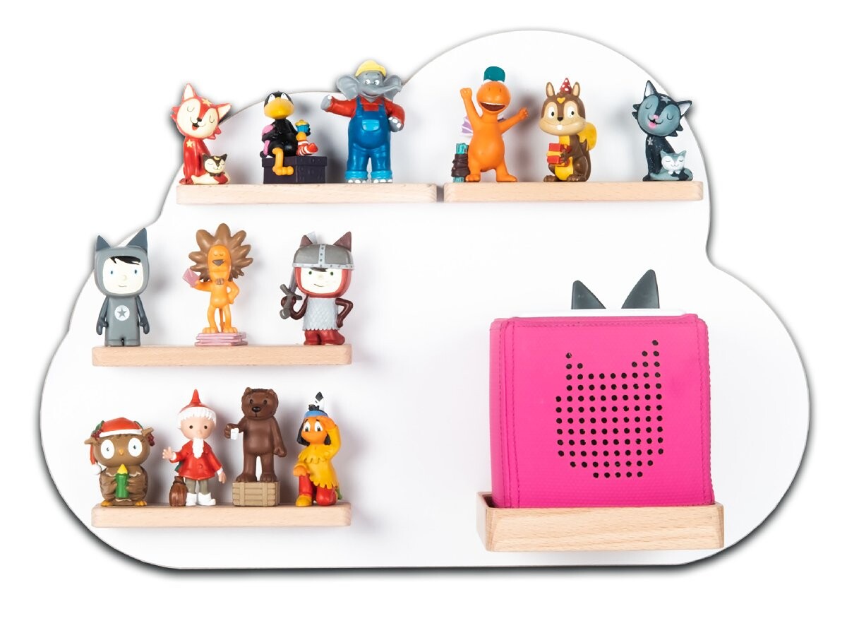 Regál Boarti Tonie - Cloud L, biely