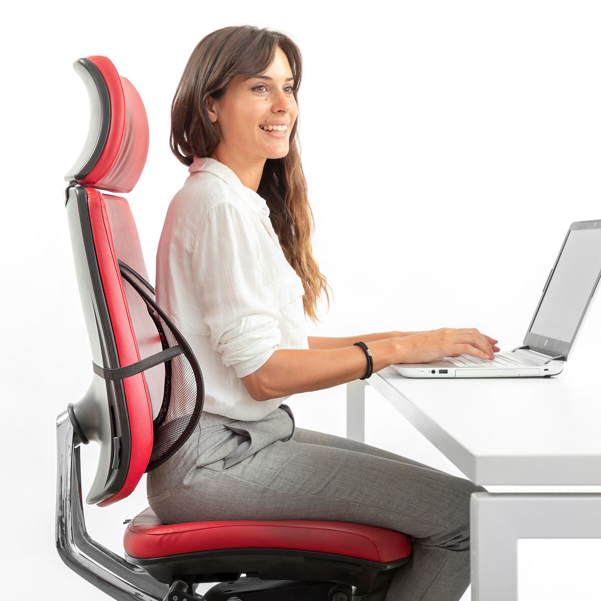 Backonfy Priedušná prenosná opierka chrbta