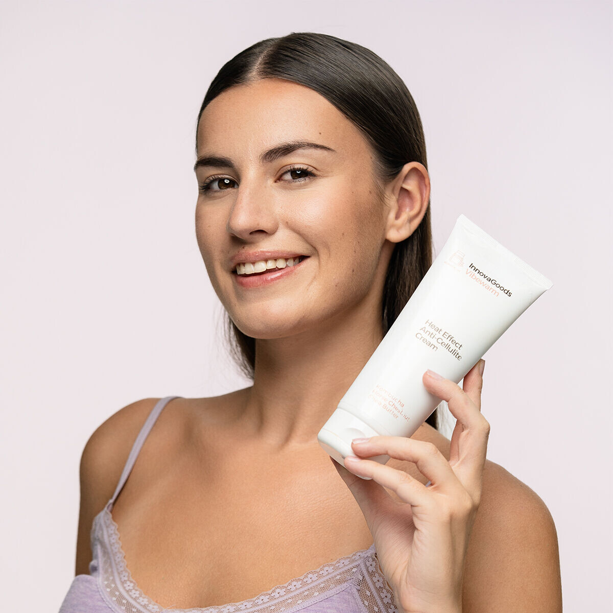 Krém proti celulitíde s termálnym účinkom Kombucha Vibewarm 200 ml