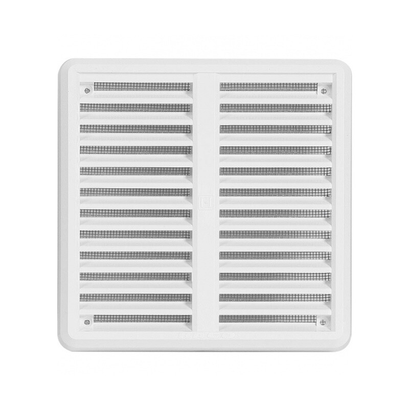 Mriežka vetracia Haco 150×150 mm biela