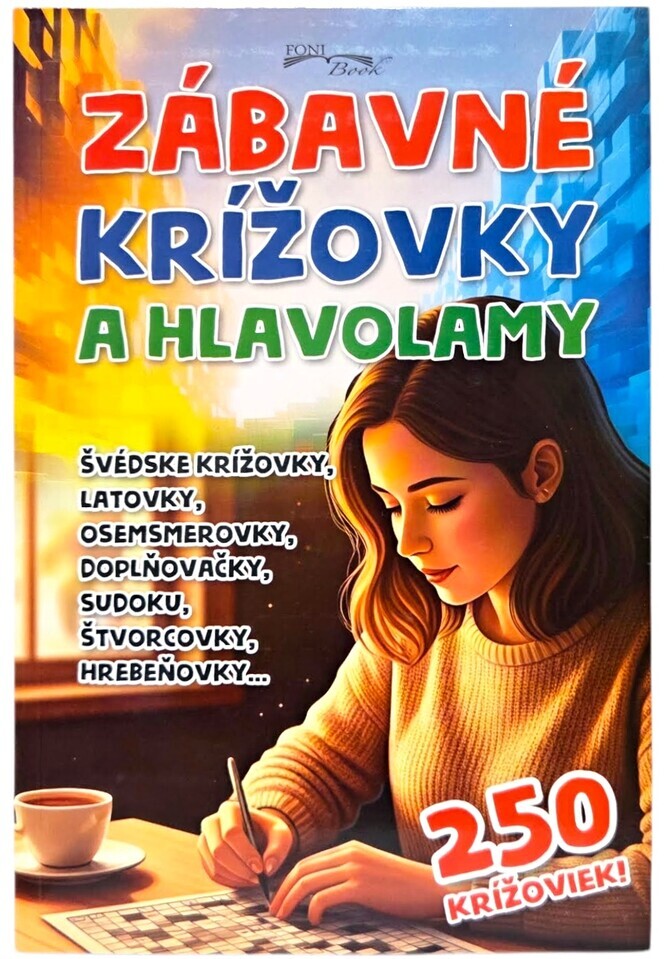 Zábavné krížovky a hlavolamy FoniBook