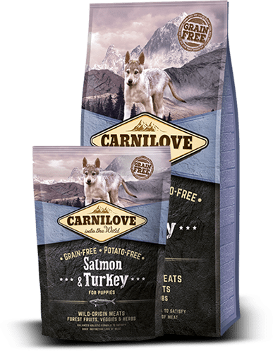 Carnilove Salmon & Turkey for puppies - Expirace
