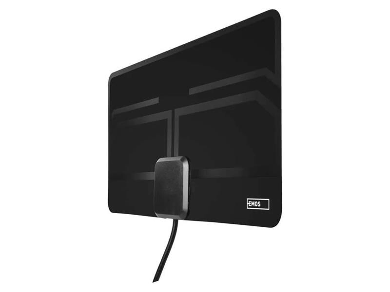 Izbová anténa EMOS CITY LEAF-C600, DVB-T2, DAB, filtr LTE/4G/5G
