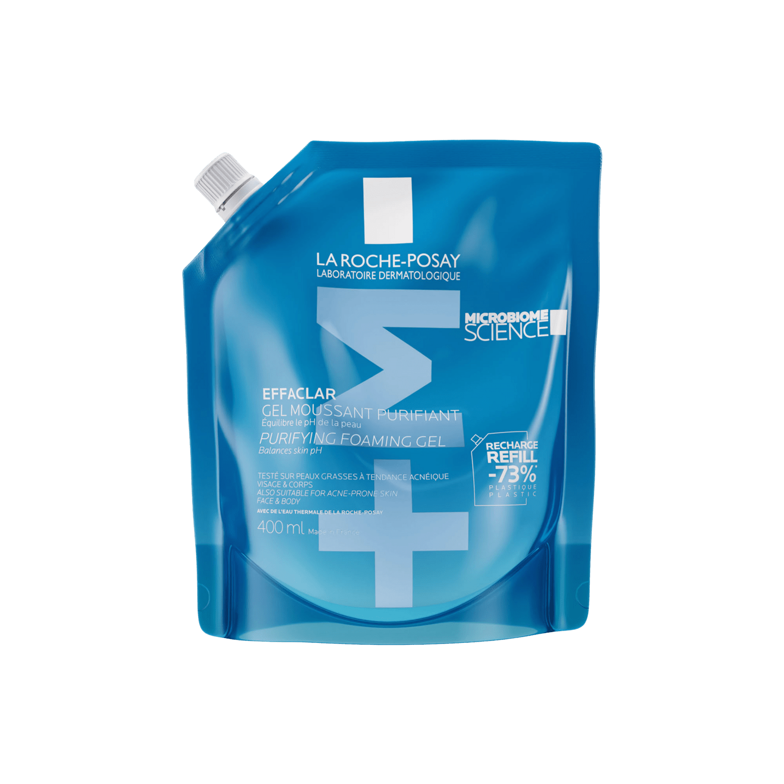 LA ROCHE-POSAY Effaclar čistiaci peniaci gél pre mastnú pleť so sklonom k nedokonalostiam 400 ml