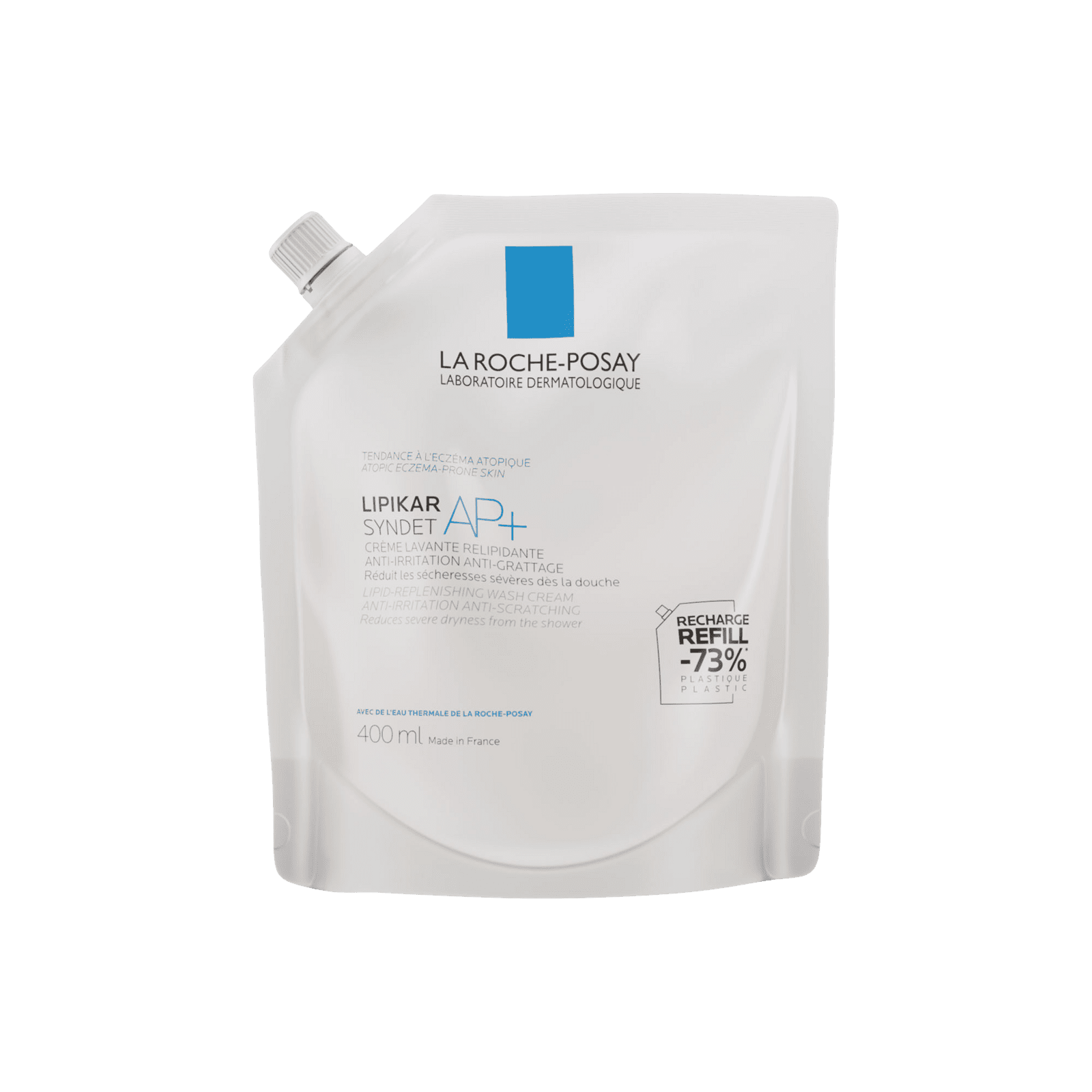 LA ROCHE-POSAY Lipikar syndet AP+ čistiaci krémový gél pre pokožku so sklonom k ​​atopickému ekzému 400 ml