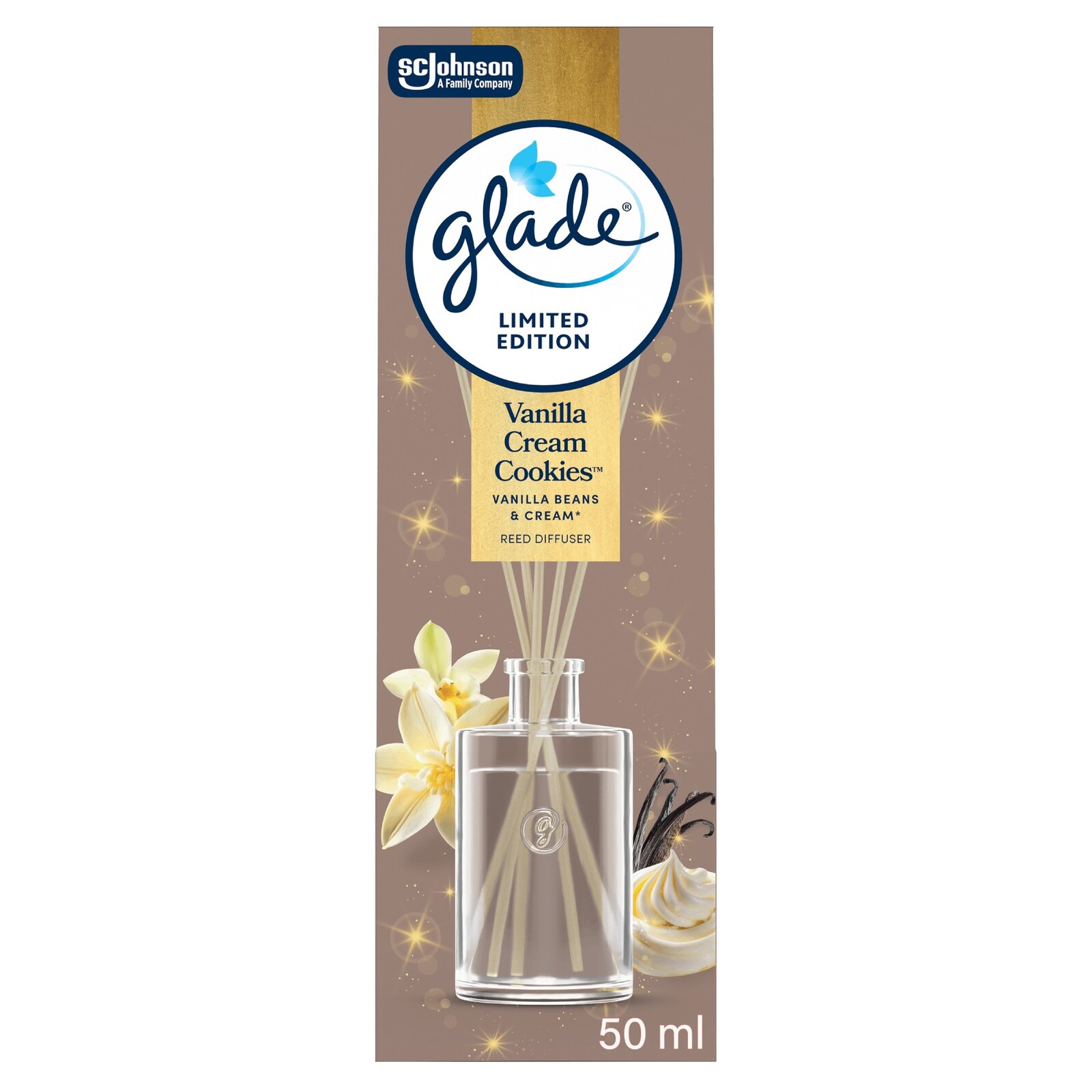 Glade Aróma difuzér Vanilla Cream Cookies 50 ml