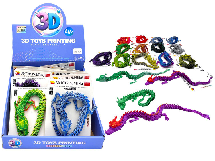 DRAK 3D tlač - rôzne farby