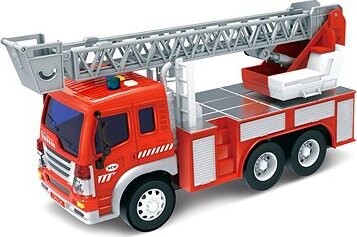 Wiky Hasičské auto s rebríkom a efektmi 28 cm