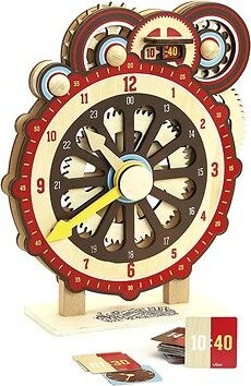 Vilac - Drevené didaktické hodiny