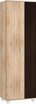 Nejlevnější nábytek Nalise Skříň, dub sonoma světlý/dub sonoma tmavý