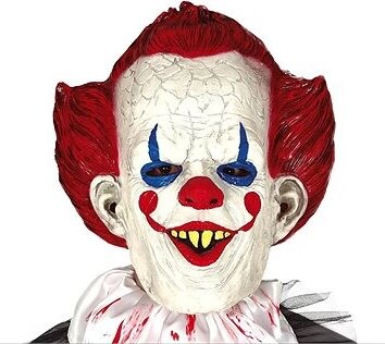 Maska klaun Pennywise It – latex