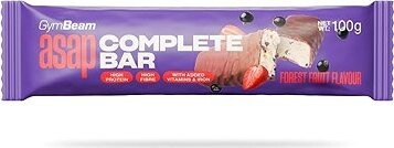 GymBeam ASAP Complete Bar Lesné ovocie 100 g