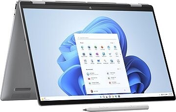 Repasované - HP ENVY x360 16-ad0900nc OLED Meteor silver Celokovový