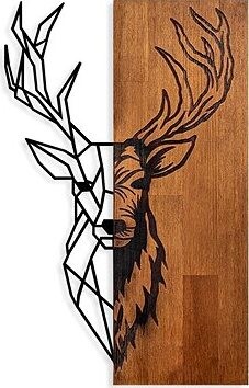 Nejlevnější nábytek Dekorace na zeď NN01671 - jelen