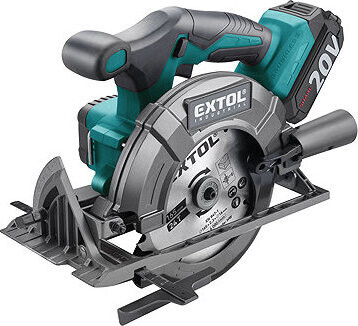 EXTOL INDUSTRIAL Píla kotúčová AKU SHARE20V, 165 mm 8791822 (1× 2 Ah)
