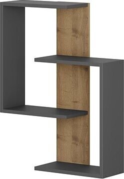 Nejlevnější nábytek Calvinia, antracit/dub