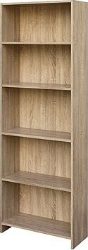 Nejlevnější nábytek Knihovna DANNY, dub sonoma