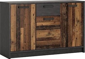 Nejlevnější nábytek Livana 3D1S Komoda, matera tmavá/old style